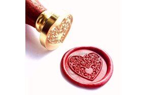 WAX SEAL STAMP HEART
